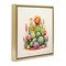 Stupell Industries Desert Spring Cacti Framed Floater Canvas Wall Art Design by Andrea Haase